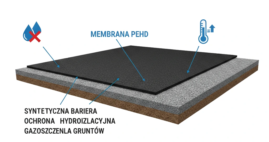 Geomembrana PEHD